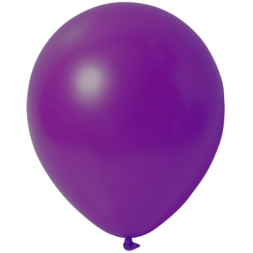 Luftballon Metallic Violett