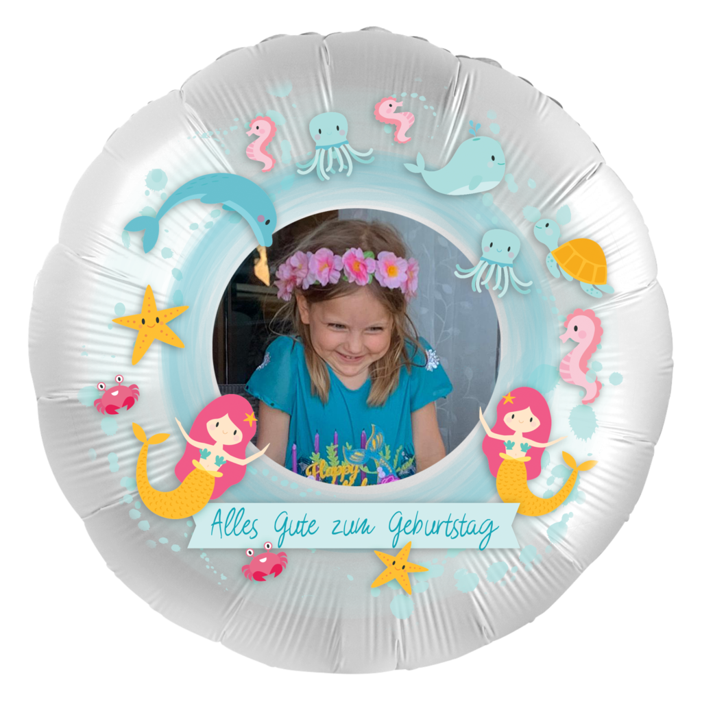 Folienballon-Meerjungfrau-Produktbild