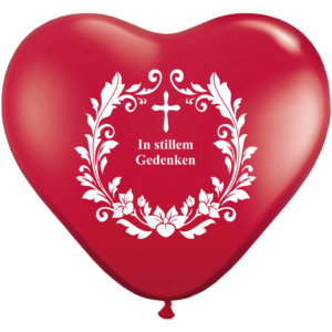 In stillem Gedenken-weiß auf rot-ohne name